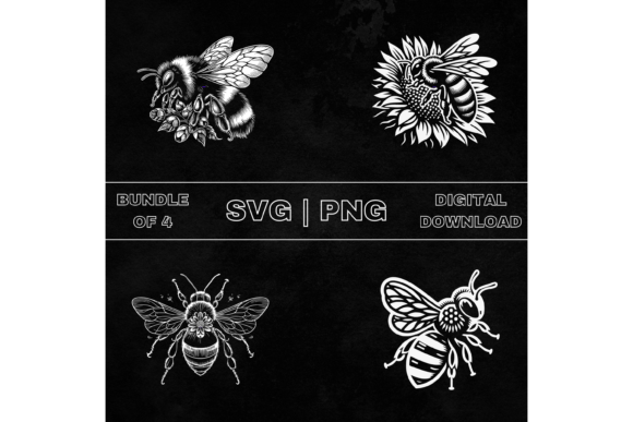 Download Bee SVG Bundle, Honey Bee Clipart - Bee svg bundle Collection