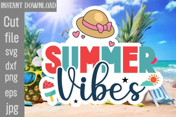 Download Summer Vibes SVG Cut File - Summer vibes Collection